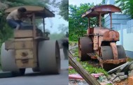 ‘വെള്ളാനകളുടെ നാട്ടിലെ’ റോഡ് റോളർ ലേലത്തിന്; അധിക വില നൽകി വാഹനം സ്വന്തമാക്കി കോഴിക്കോട് സ്വദേശി